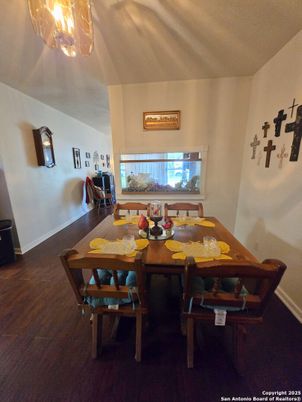 Dining room, Interior, Wood Texture Flooring