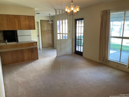Chandelier, Empty room, Interior, Kitchen, Pendant Lights