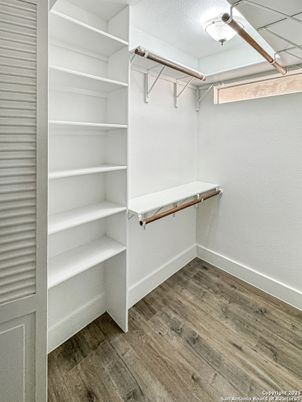 Interior, Walk-in Closets, Wood Texture Flooring