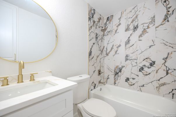 Bathroom, Interior, Marble Walls