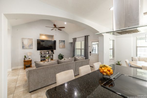 Dining room, Interior, Living room, Recessed Lighting