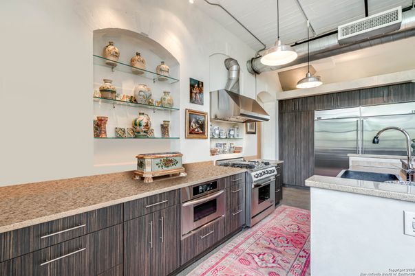 Interior, Kitchen, Pendant Lights, Stainless Steel Appliances