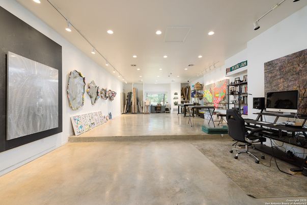 Home Office, Interior, Recessed Lighting