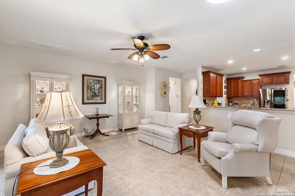 Interior, Kitchen, Living room, Recessed Lighting, Stainless Steel Appliances