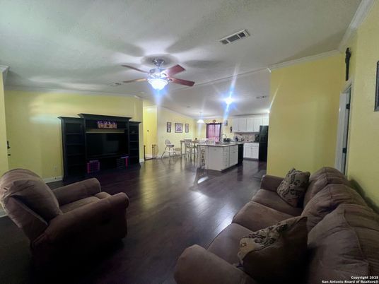 Dining room, Interior, Kitchen, Living room, Wood Texture Flooring
