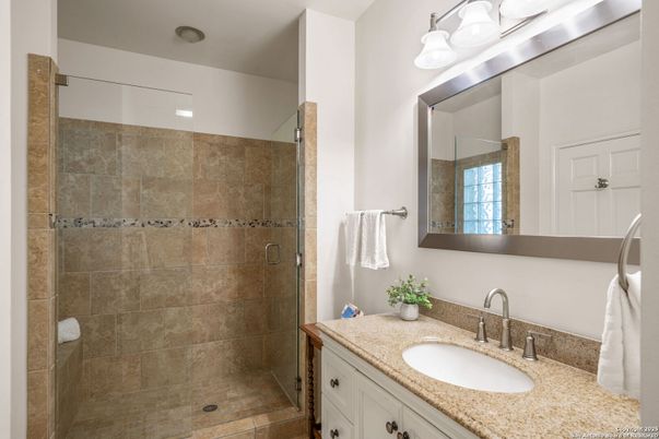 Bathroom, Glass Shower, Interior