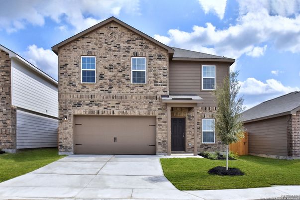 Attached, Exterior, Facade, Brick Traditional
