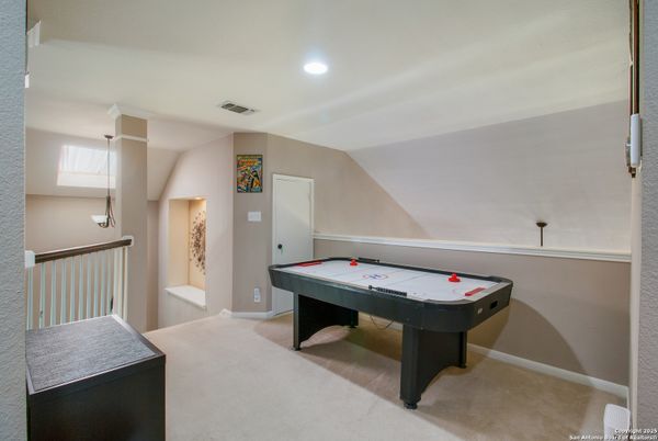 Billiard Table, Game Room, Interior, Recessed Lighting