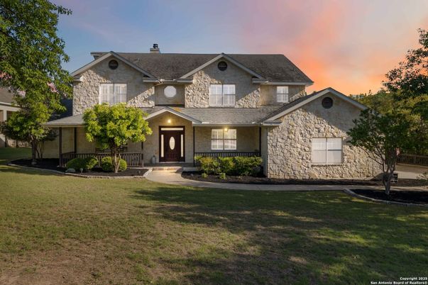 Backyard, Exterior, Facade, Brick Traditional