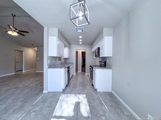 Interior, Kitchen, Pendant Lights, Recessed Lighting