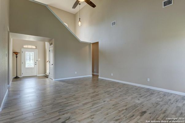Empty room, Interior, Wood Texture Flooring