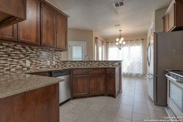 Chandelier, Interior, Kitchen