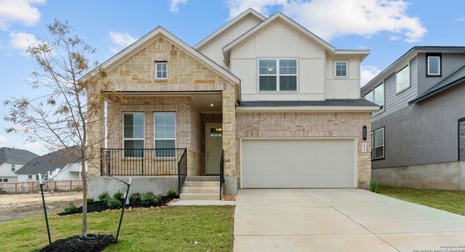 Attached, Exterior, Facade, Brick Facade, Brick Traditional