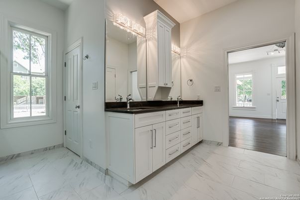 Interior, Kitchen, Marble, Wood Texture Flooring