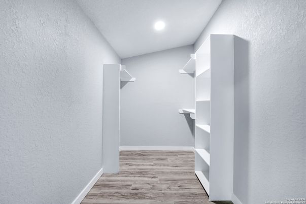 Interior, Recessed Lighting, Walk-in Closets, Wood Texture Flooring