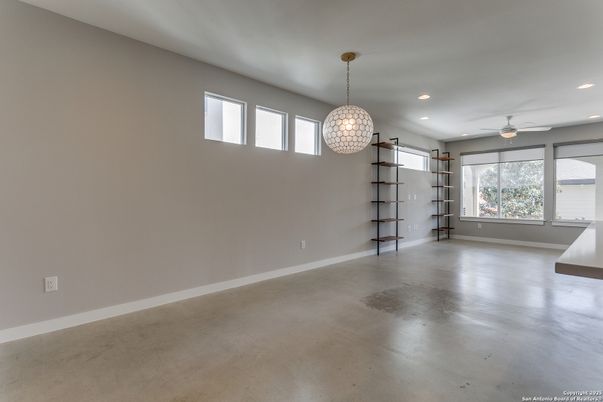 Chandelier, Empty room, Interior, Pendant Lights, Recessed Lighting