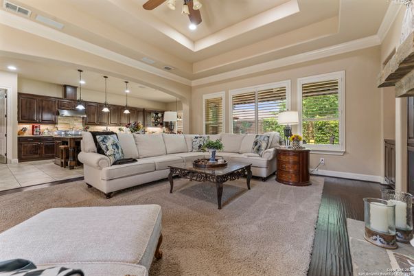 Interior, Kitchen, Living room, Pendant Lights, Recessed Lighting