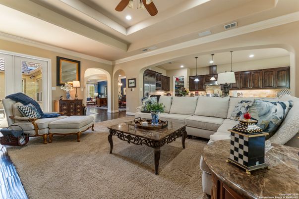 Interior, Kitchen, Living room, Pendant Lights, Recessed Lighting