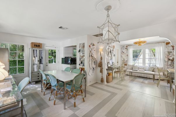 Chandelier, Dining room, Interior, Living room, Wood Texture Flooring