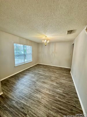 Chandelier, Empty room, Interior, Wood Texture Flooring