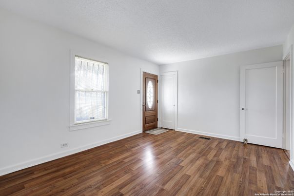 Empty room, Interior, Wood Texture Flooring
