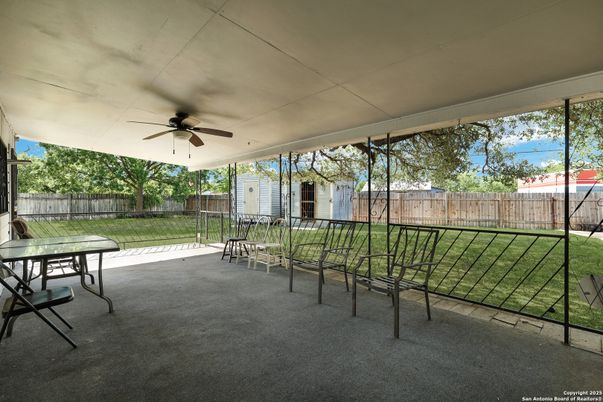 Backyard, Exterior