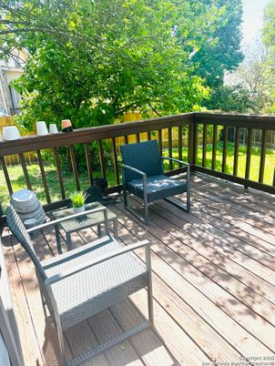 Exterior, Wood Texture Flooring