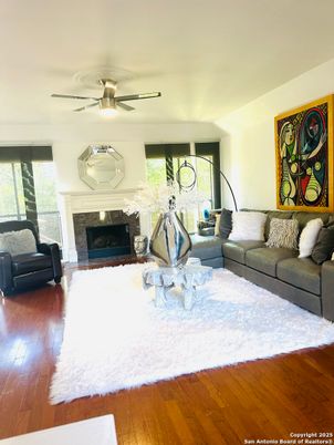 Fireplace, Interior, Living room, Wood Texture Flooring