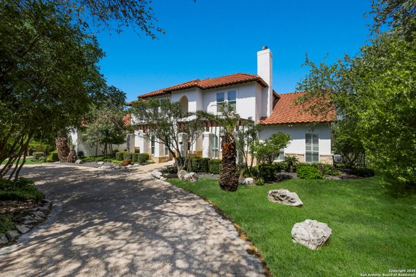 Backyard, Exterior, Facade, Spanish Mediterranean