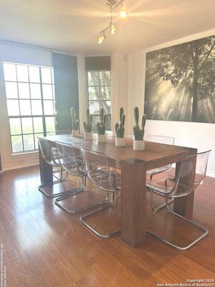Dining room, Interior, Wood Texture Flooring