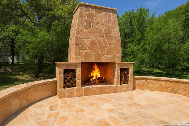 Exterior, Fireplace