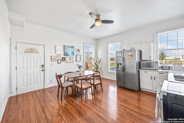 Dining room, Interior, Kitchen, Wood Texture Flooring