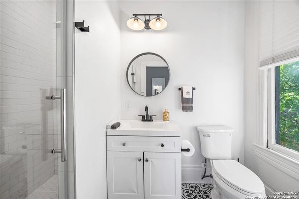 Bathroom, Glass Shower, Interior