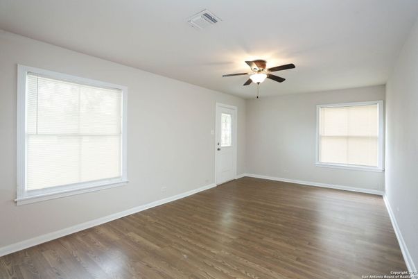 Empty room, Interior, Wood Texture Flooring