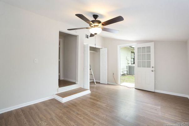 Empty room, Interior, Wood Texture Flooring