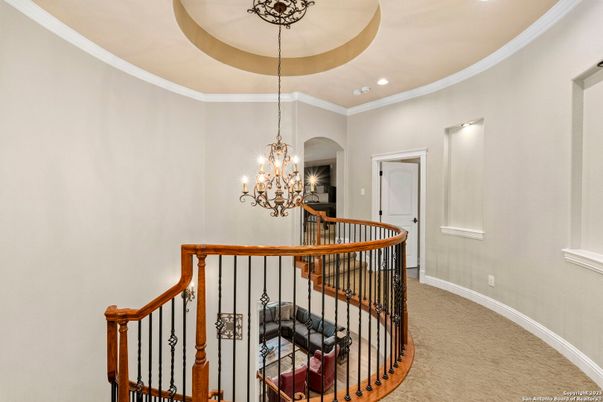 Chandelier, Interior, Recessed Lighting