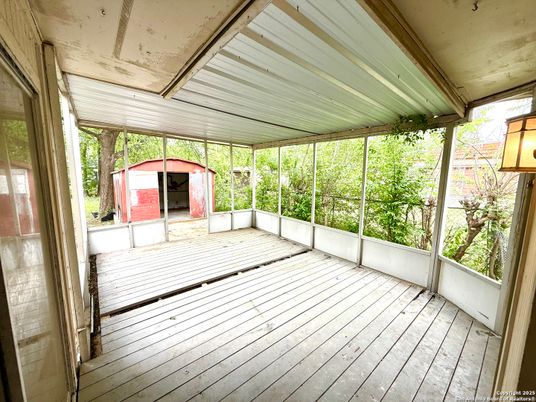 Interior, Sun Room, Wood Texture Flooring