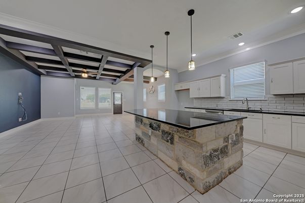 Interior, Kitchen, Pendant Lights, Recessed Lighting