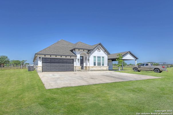 Attached, Backyard, Exterior, Facade, Ranch
