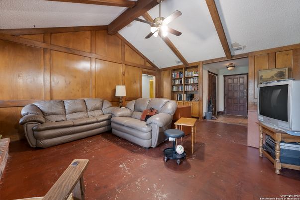 Interior, Living room, Wooden Beams, Wooden Walls