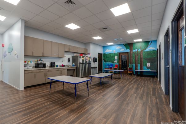 Game Room, Interior, Kitchen, Recessed Lighting, Wood Texture Flooring