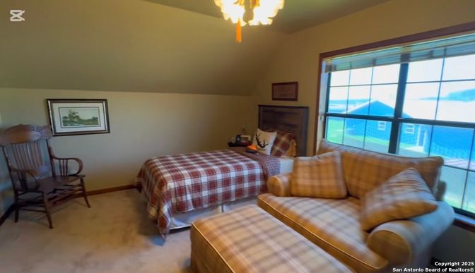 Bedroom, Chandelier, Interior
