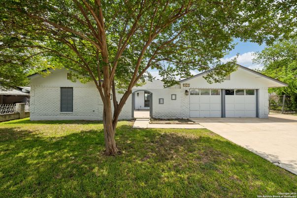 Attached, Backyard, Exterior, Facade, Ranch