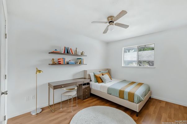 Bedroom, Home Office, Interior, Wood Texture Flooring