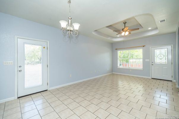 Chandelier, Empty room, Interior, Recessed Lighting