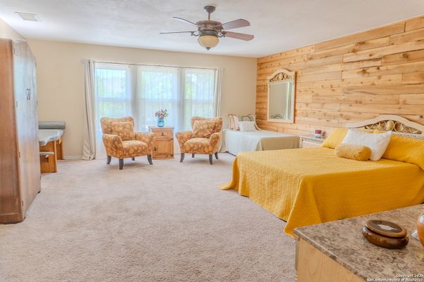 Bedroom, Interior, Wooden Walls