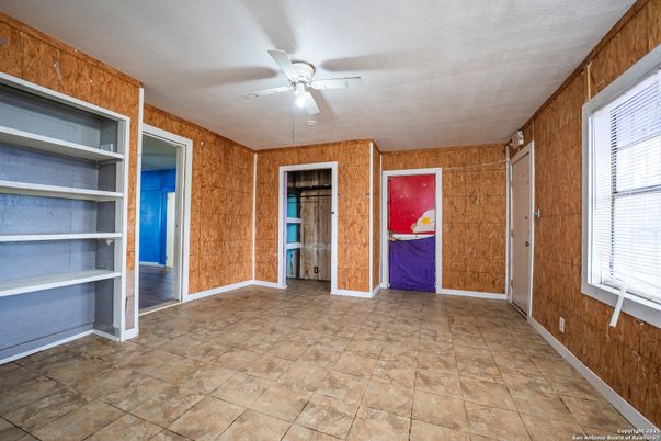 Empty room, Interior, Wooden Walls