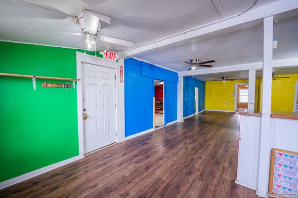 Empty room, Interior, Wood Texture Flooring