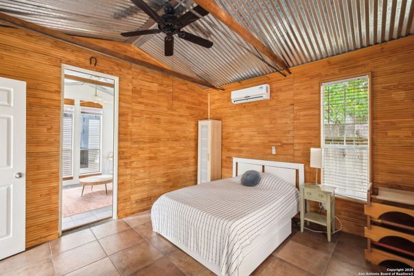 Bedroom, Interior, Wooden Ceilings, Wooden Walls