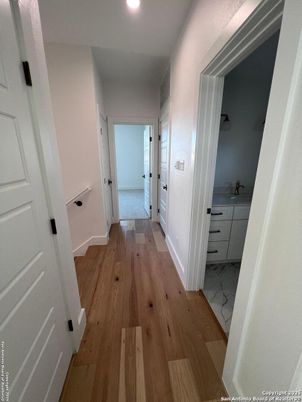 Interior, Marble, Recessed Lighting, Wood Texture Flooring
